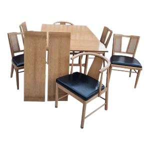 1960s American Furniture Co. Inc Dining Set - Set of 9
