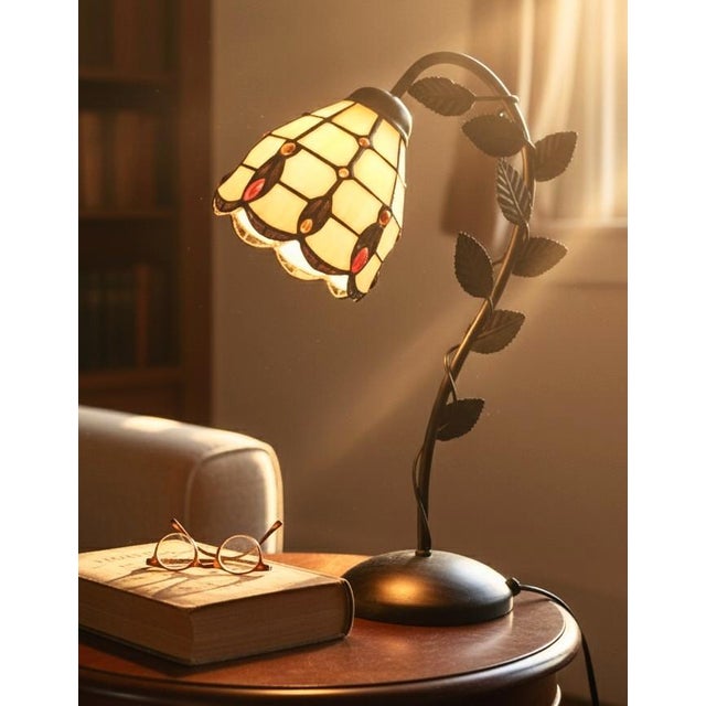 Vintage Art Nouveau Style Lamp For Sale - Image 11 of 17