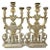 Large Italian Baroque Giltwood Altar Candelabra-Pair For Sale - Image 10 of 11