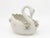Italian Italian Porcelain Swan Cachepot, Off White, Early 20th C. For Sale - Image 3 of 9