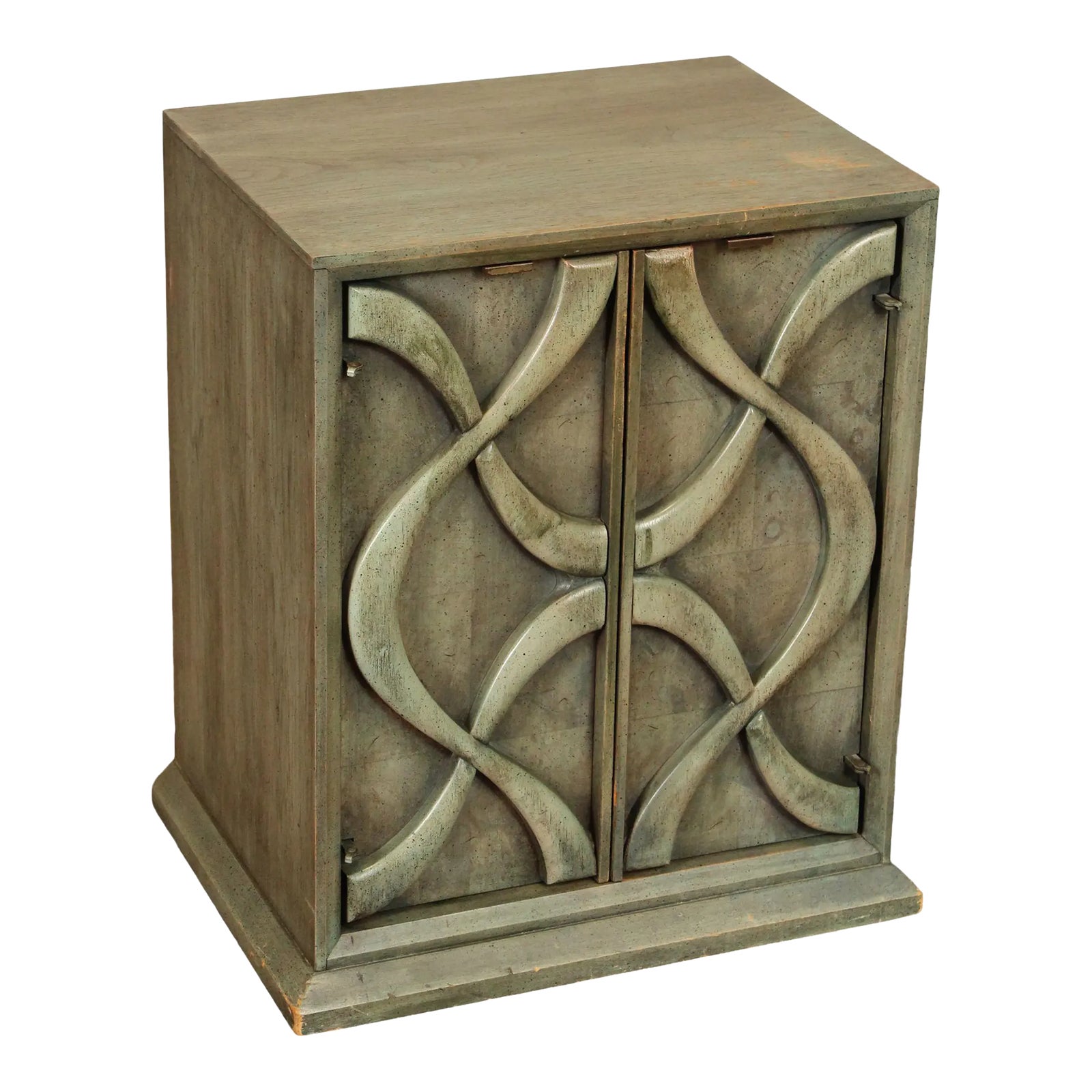 Stanley Furniture 'Cosmopolitan' Theme II Sculpted Nightstand | Chairish