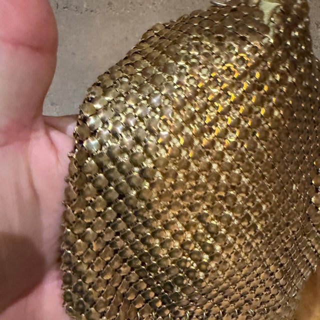 Metal Mesh Evening Bag Chainmail Coin Purse Art Deco Toy For Sale - Image 13 of 14