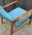 Blue Armchair by Edmund Homa for Gościńska Fabryka Mebli, Poland, 1960s For Sale - Image 8 of 13