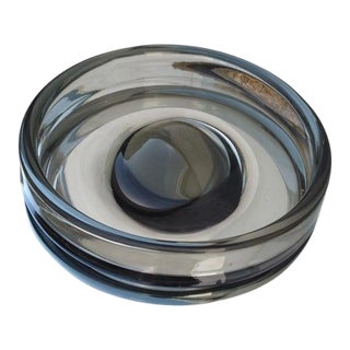 Late 20th Century Murano Sommerso Decorative Bowl For Sale