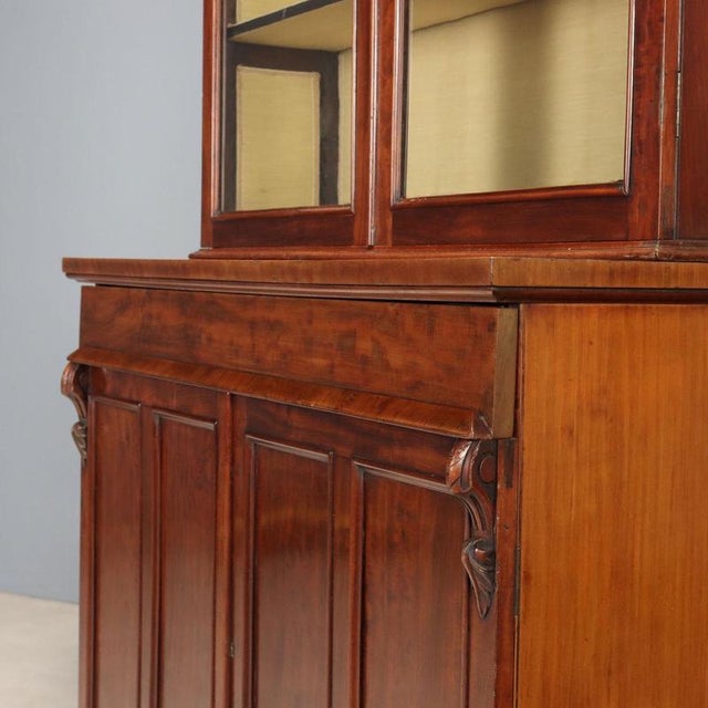 Wood 19th Century Louis Philippe Mahogany Sideboard, England For Sale - Image 7 of 11