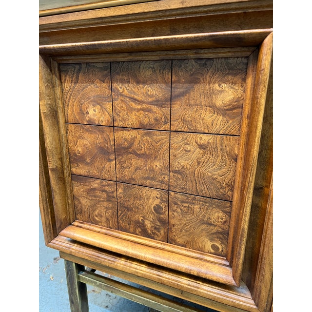 "Contempora" Mid-Century Modern Two-Piece Credenza and Hutch by J.l Metz For Sale - Image 15 of 18