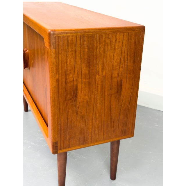 Danish Teak Sideboard with Tambour Doors from CFC Silkeborg, 1970s For Sale - Image 17 of 18