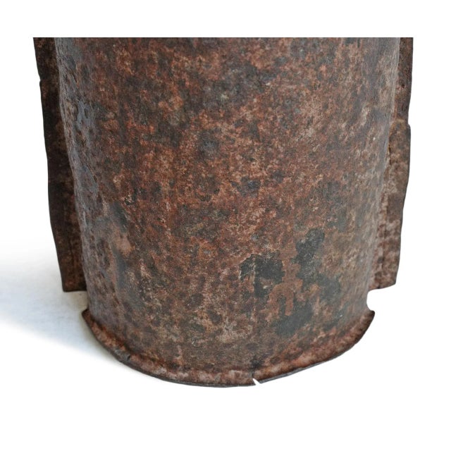 Vintage Mid 20th Century Chamba Iron Gong Nigeria For Sale In Los Angeles - Image 6 of 10