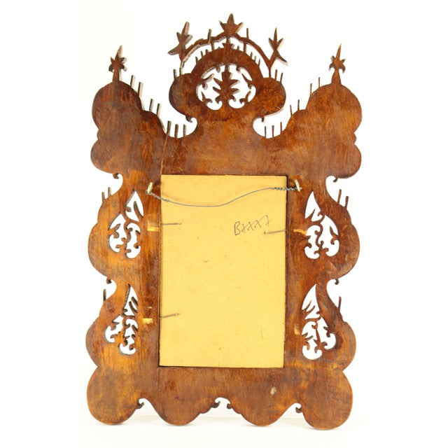 19th Century Chinese Carved Wooden Frame For Sale - Image 11 of 12