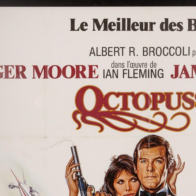 French James Bond Octopussy Poster, 1983 For Sale - Image 6 of 18