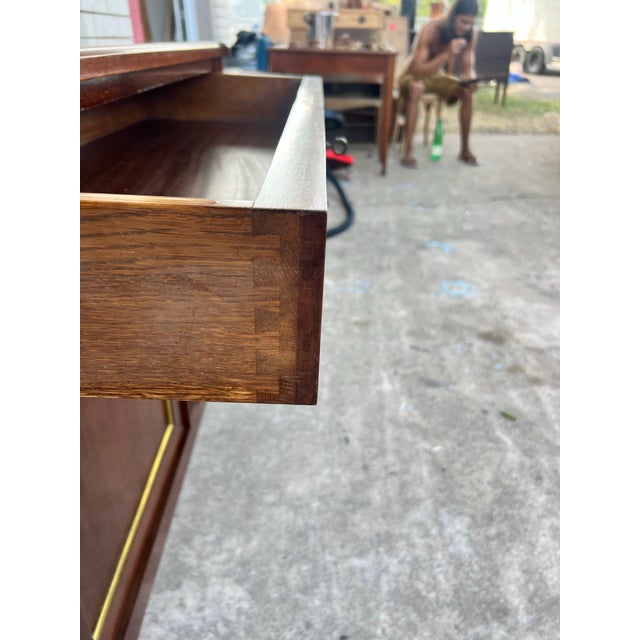 French 19th Century Louis XVI Mahogany Two Door Buffet For Sale - Image 12 of 12