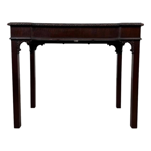 Antique English Decorative Mahogany Side Table For Sale