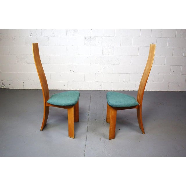 Danish Set of 4 Iris Chairs for Berghe For Sale - Image 6 of 12