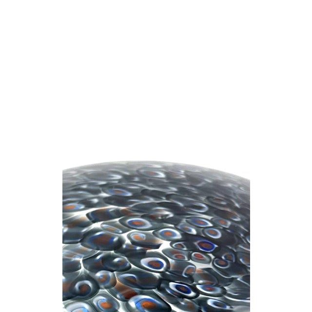 Gae Aulenti Murrine-Blown Glass Neverrino Table Lamp by Gae Aulenti for Vetreria Vistosi, Italy, 1970s For Sale - Image 4 of 16