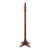 Arts & Crafts Oak Coat Tree Rack Iron Double Hooks For Sale