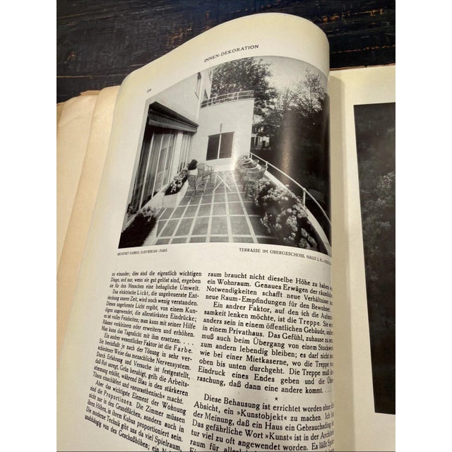 Art Deco Innen Dekoration German Architectural Magazine August 1920: Early Bauhaus / Art Deco For Sale - Image 3 of 9