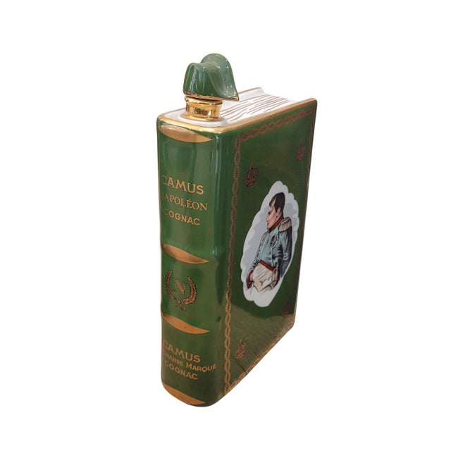 Napoleon Book Decanter in Porcelain and 22kt Gold from Limoges, France, 1969 For Sale - Image 17 of 17