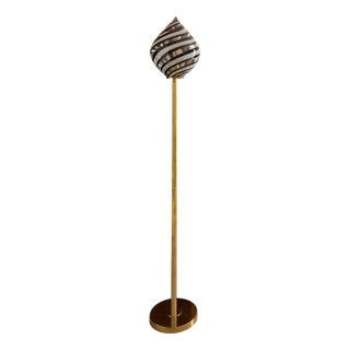 Canne Colorful Balloon Brass Glass Floor Lamp 165 by Magic Circus Editions For Sale