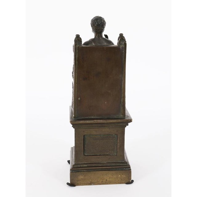 Antique Italian Grand Tour Patinated Bronze Sculpture of St Peter, 19th Century For Sale - Image 9 of 11