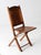 Antique Ioof Odd Fellows Wood Folding Chair For Sale - Image 14 of 17
