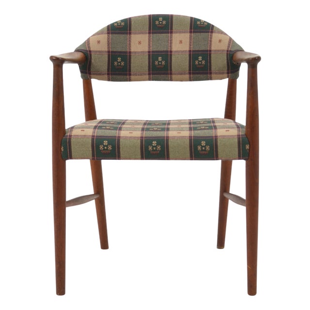 Mid 20th Century Kurt Olsen Model 223 Teak Armchair For Sale