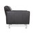 Set of 250 Lounge Chair and Ottoman in Black Leather from Rolf Benz For Sale - Image 18 of 18