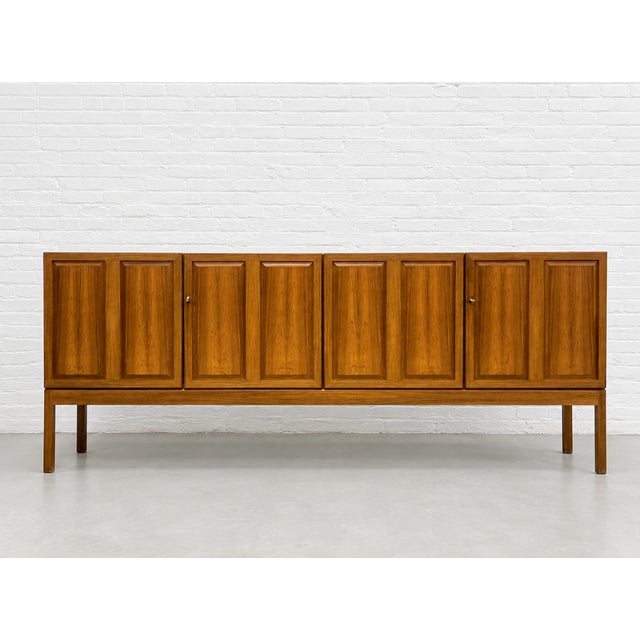 An exceptional Scandinavian Mid Century Modern sideboard attributed to renowned Swedish designer Karl Erik Ekselius, c....