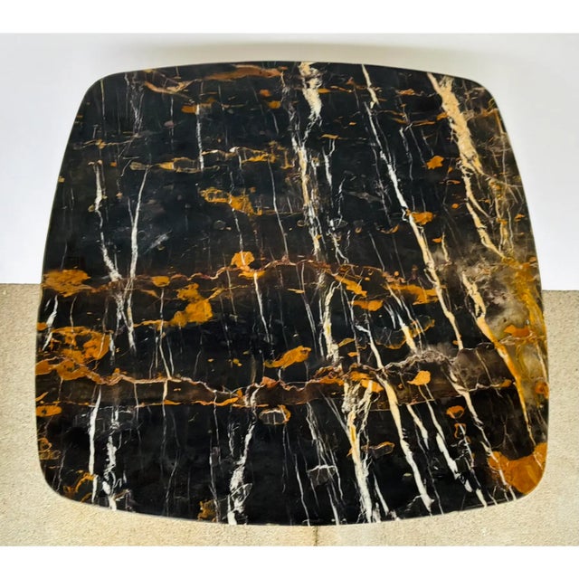 2020s Revelation Michelangelo Marble Equilateral Accent Tables Pair For Sale - Image 5 of 5