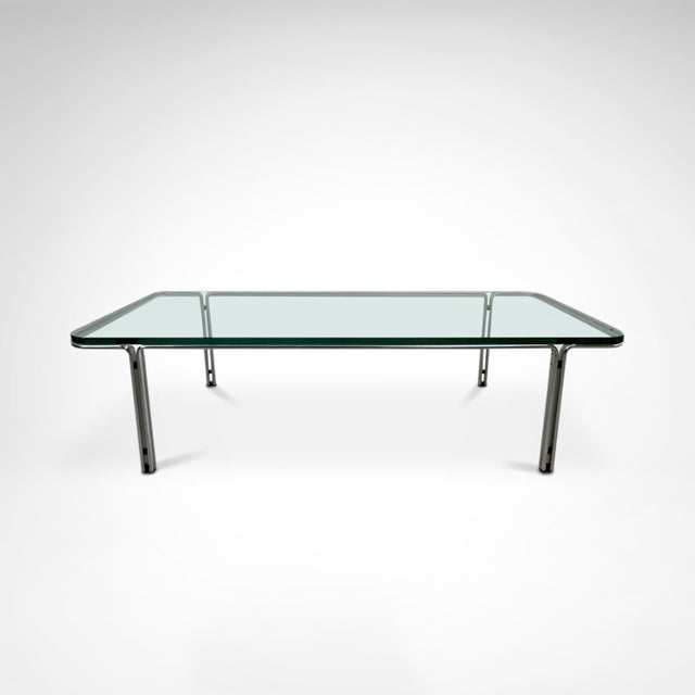T112 Coffee Table in Steel and Glass by Horst Bruning for Kill International, 1970s For Sale - Image 6 of 11