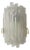 Austrian Wall Lamp in Frosted Glass by J.T Kalmar, 1970 For Sale
