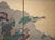 "Dancing Kimono Beauties", C. 1960s Shōwa Era Yamato-E Style Painted Byobu Screen For Sale - Image 9 of 18