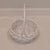 Vintage Large French Style Hand Woven Painted White Natural Wicker Basket For Sale - Image 4 of 8