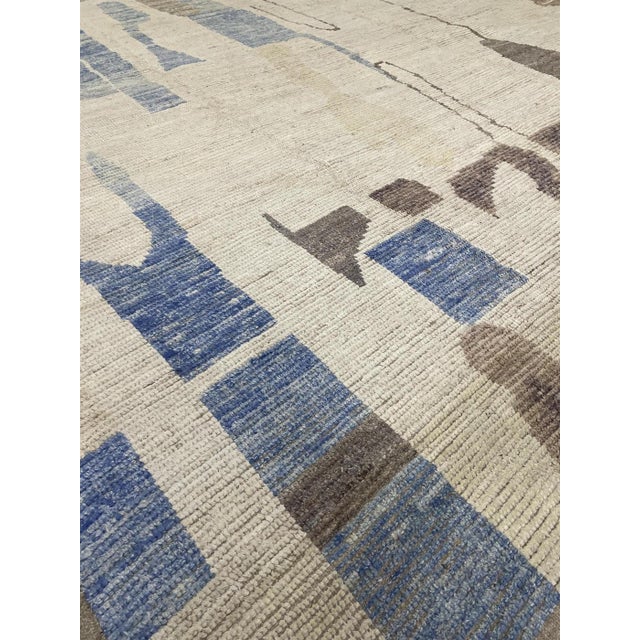 Hand Knotted Marrakesh Rug. 12'00" X 14'07" For Sale - Image 4 of 4