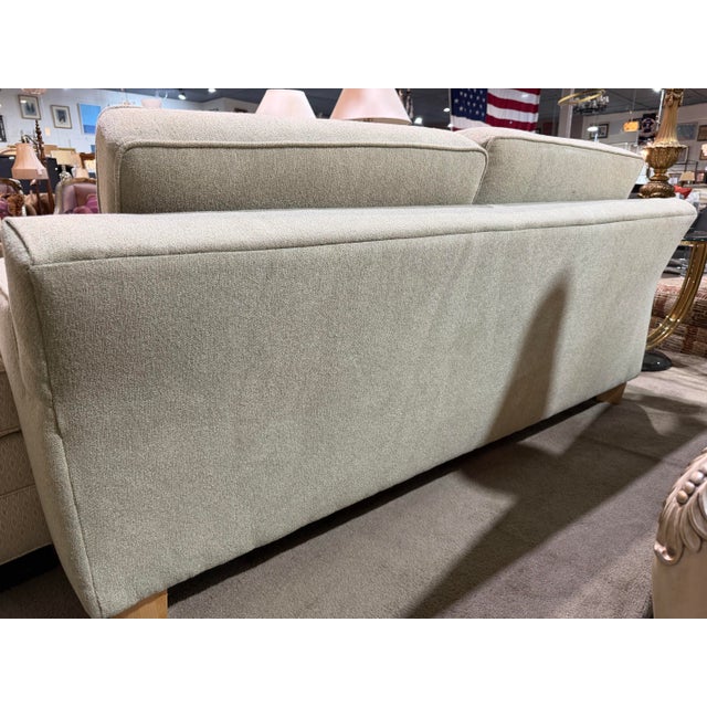 Norwalk Sage Sofa For Sale - Image 4 of 6