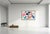 Mid-Century Modern 2026, Modern Painting Diptych of Mid Century Organic Shapes in Primary Tones, Acrylic Paint on Watercolor Paper For Sale - Image 3 of 10