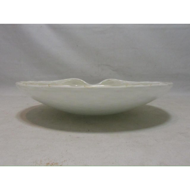 Vintage Alfredo Barbini Murano Glass Dish For Sale - Image 11 of 12