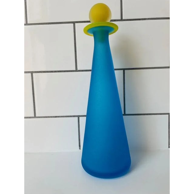 Vintage Murano Glass Bottle or Vase by Rino Tagliatietra, Italy For Sale - Image 6 of 9