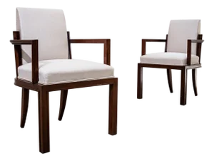 Early-20th Century Art Deco Armchairs, France