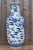 Large Antique Chinese Blue and White Dragon & Fish Porcelain Vase For Sale - Image 6 of 18