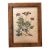 Antique Custom Rustic Country Framed Botanical Flower Print For Sale