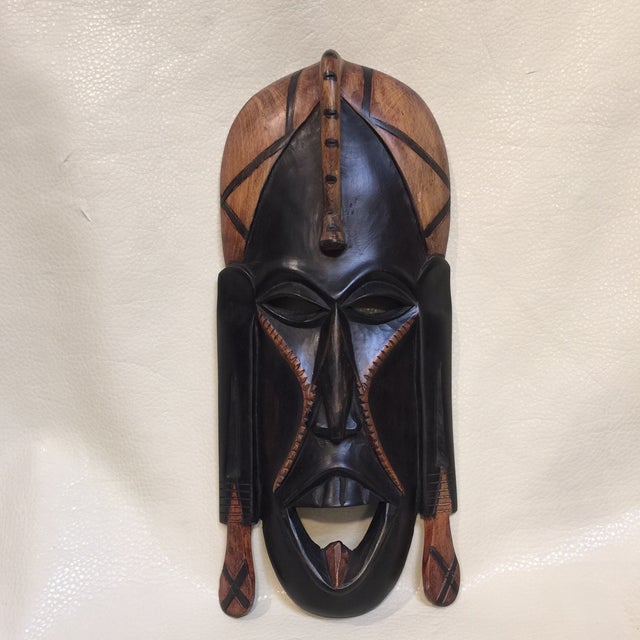 Kenyan Carved Mask Chairish