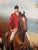 Late 20th Century Fox Hunting Scene Oil Painting on Canvas Horses Hounds Equestrian Sporting Art For Sale - Image 12 of 13