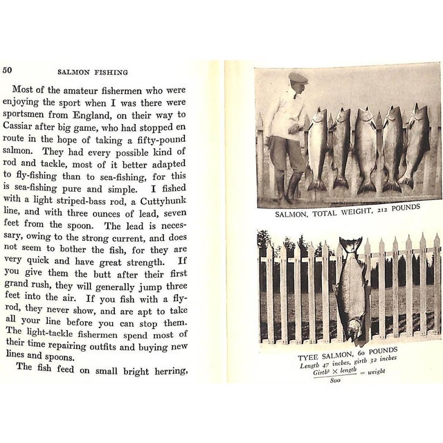 1920s "Observations on a Salmon River" 1921 Griswold, F. Gray For Sale - Image 5 of 8