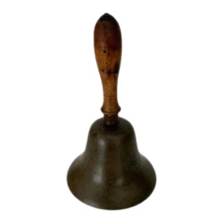 1930s Vintage Schoolhouse Bell For Sale