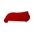 Red Velvet Fabric Three-Seater Sofa from Bretz Gaudi For Sale - Image 11 of 13