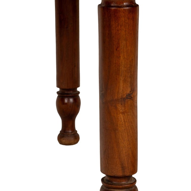 Wood Antique Two Piece Slant Front Secretary Desk With Fitted Interior For Sale - Image 7 of 18