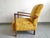 French Lounge Chair in Oak and Synthetic Fur, 1940s For Sale - Image 17 of 18