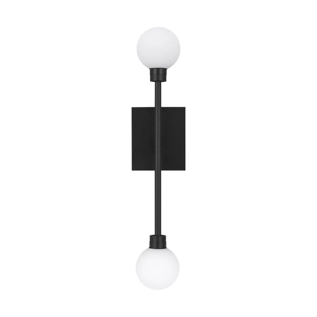Mid-Century Modern Visual Comfort Modern Mara Wall LED Matte Black For Sale - Image 3 of 3