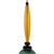 Modern Venetian Glass Gray and Amber, Hand-Blown, Murano, Italy For Sale - Image 3 of 10