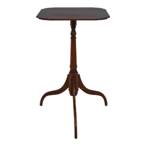 Eldred Wheeler Primitive Cherry Candle Stand Table